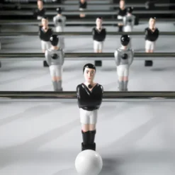 Baby-foot d'intérieur Match panneau noir brillant