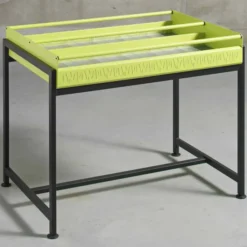 Bac à CD et DVD sur pieds Korytem - adulte - l. 90 cm