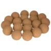 Balle de baby-foot en liège brut - lot de 20