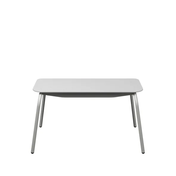 Banc 2 places Mahaut - assise 89 x 38 cm - plastique PEHD 100% recyclé - piétement époxy