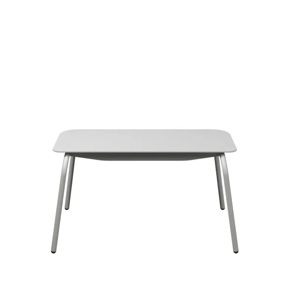 Banc 2 places Mahaut - assise 89 x 38 cm - plastique PEHD 100% recyclé - piétement époxy