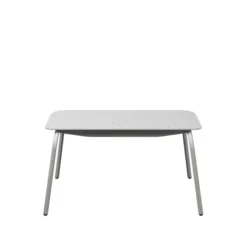 Banc 2 places Mahaut - assise 89 x 38 cm - plastique PEHD 100% recyclé - piétement époxy