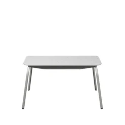 Banc 2 places Mahaut - assise 89 x 38 cm - plastique PEHD 100% recyclé - piétement époxy
