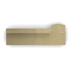 Banque d'accueil droite Obade - l. 323,5 x pr. 114 cm