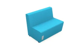 Banquette connectée 2 places Mendi - tissu X - kit boîtier 2 prises USB, 1 prise standard et câble 2,5 m