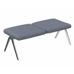 Banquette droite 2 places A Bench - 130 x 65 cm - tissu