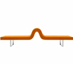 Banquette Longway A - textile enduit - l. 280 cm