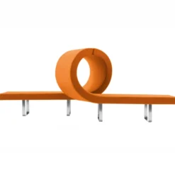 Banquette Longway L - textile enduit - l. 188 cm