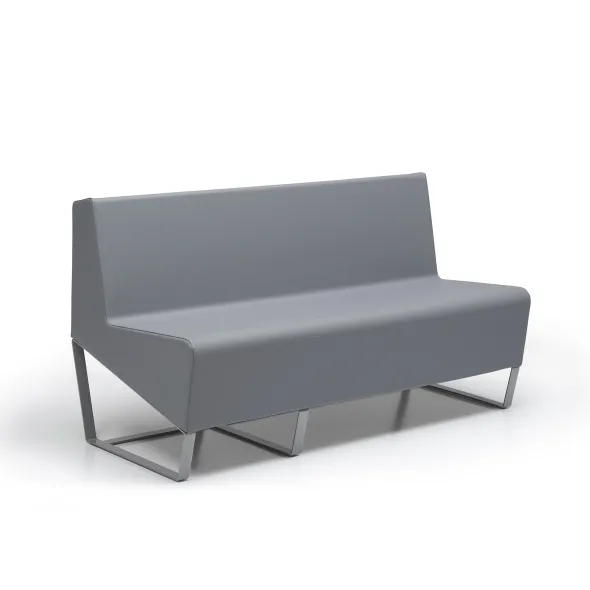 Banquette 3 places Facett II - textile enduit