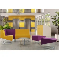 Banquette 2 places Facett II - tissu