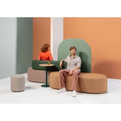 Banquette Revo - textile enduit - 300 x 140 cm