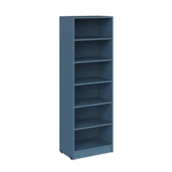 Bibliothèque - Kumyos - l. 60 x h. 180 x pr. 40 cm - 5 tablettes