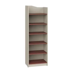 Bibliothèque - Odéos - l. 60 x h. 180 x pr. 40 cm - 5 tablettes