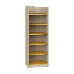 Bibliothèque - Odéos - l. 60 x h. 180 x pr. 40 cm - 5 tablettes