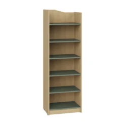 Bibliothèque - Odéos - l. 60 x h. 180 x pr. 40 cm - 5 tablettes