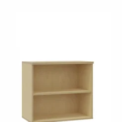 Bibliothèque ouverte hauteur bureau mélaminé Arial - h. 73,5 x l. 100 cm - 1 tablette