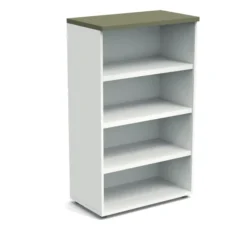 Bibliothèque ouverte mélaminé Obade - h. 133 x l. 80 cm - 3 tablettes