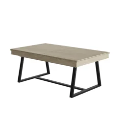 Billard d'intérieur Brio Oslo avec plateau table - drap gris ardoise