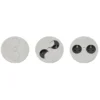 Boitier affleurant 2 PC à fermeture pivotante - inox - à commander en même temps que la table