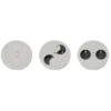 Boitier affleurant 2 PC à fermeture pivotante - inox