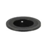 Boitier affleurant 1 PC - noir