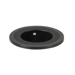 Boitier affleurant 1 PC - noir