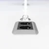 Boitier encastré 2 PC - à commander en même temps que la table