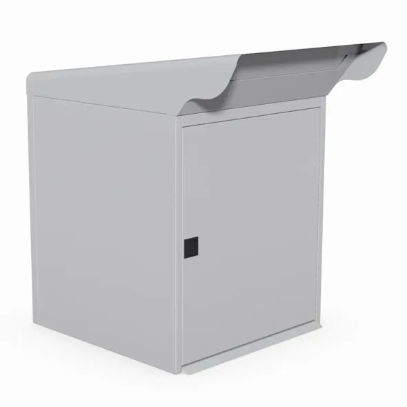 Boîte de retour de livres Magisteo - avec chariot intérieur compris
