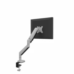 Bras support 1 écran plat Fusion - fixation par pince - Platinium (Silver) SL - modèle FSMA intro