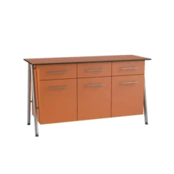 Buffet 3 portes et 3 tiroirs Ella - l. 150 x h. 92 x pr. 54 cm