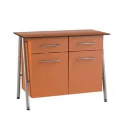 Buffet 2 portes et 2 tiroirs Ella - 106 x h. 92 x pr. 54 cm