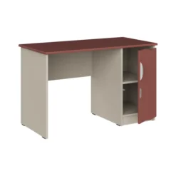 Bureau avec caisson 1 porte - Odéos - 120 x 60 cm
