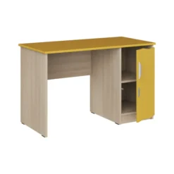 Bureau avec caisson 1 porte - Odéos - 120 x 60 cm