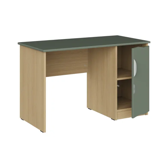 Bureau avec caisson 1 porte - Odéos - 120 x 60 cm
