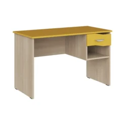 Bureau avec 1 tiroir et 1 niche - Odéos - 120 x 60 cm