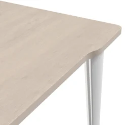 Bureau compact 90° asymétrique Evidence - l. 180 x l. 120 x pr. 80-60 cm