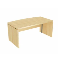 Bureau courbe Amphitéo - l. 160 x pr. 80-90 cm