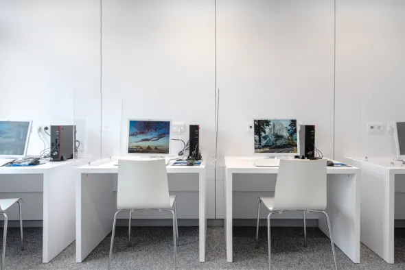 Bureau d'accueil Solo - l. 120 x h. 74 x pr. 80 cm