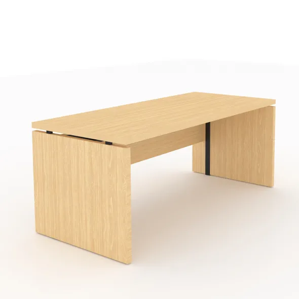 Bureau droit Amphitéo - l. 180 x pr. 80 cm