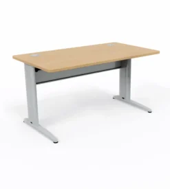 Bureau droit Corial - l. 140 x pr. 80 cm