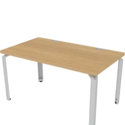 Bureau droit Epure - l. 140 x pr. 80 cm