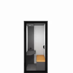 Cabine acoustique individuelle Cocon - avec assise -