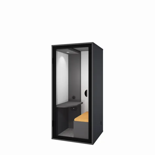 Cabine acoustique individuelle Cocon - avec assise -