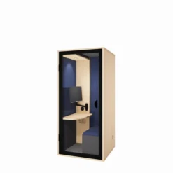 Cabine acoustique individuelle Cocon - avec assise - 1 écran