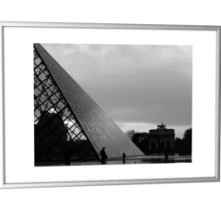 Cadre de décoration A3 - aluminium anodisé - lot de 6