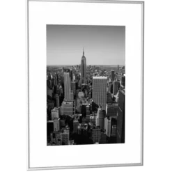 Cadre de décoration A2 - aluminium anodisé - lot de 6