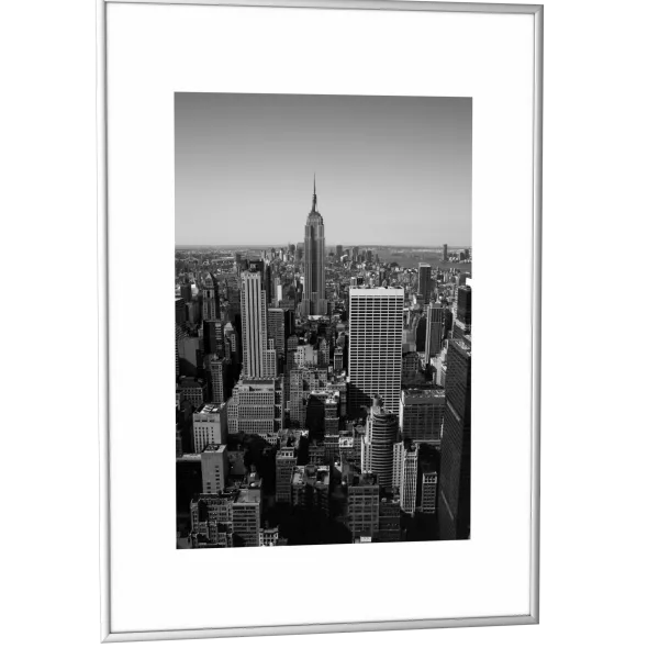 Cadre de décoration A2 - aluminium anodisé - lot de 6