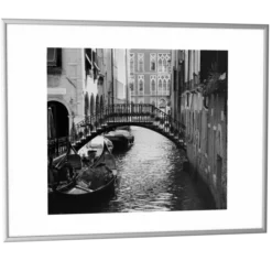 Cadre de décoration - 40 x 50 cm - aluminium anodisé - lot de 6