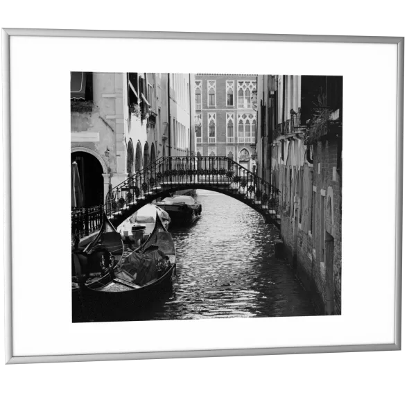 Cadre de décoration - 40 x 50 cm - aluminium anodisé - lot de 6