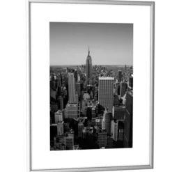 Cadre de décoration - 30 x 40 cm - aluminium anodisé - lot de 6